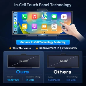 In-Dash Car Display with Rear View Camera — Car Infotainment System, Kings City