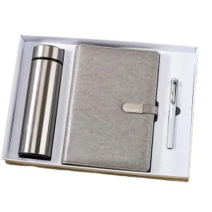 Insulated Smart Mug Gift Set with Notebook and Pen — Smart Water Bottle, JDST online