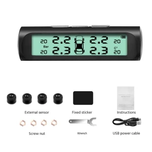Intelligent Solar Tire Pressure Monitoring System — TPMS, Timeless Home