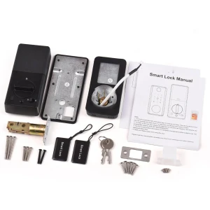 Keyless Entry Door Lock with APP, Fingerprint, Password, and Mechanical Key — Smart Lock, Super shoes Mall
