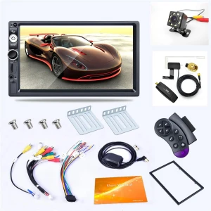 Quad-Core Android 8.1 Car MP5 GPS Player — Car Infotainment System, HappyBuy