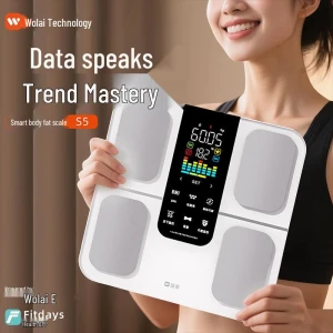 Smart Color Screen Body Fat Scale — Smart Scale, Wole