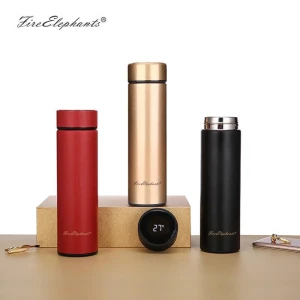 Smart LED Insulated Bottle — Smart Water Bottle, Asimov