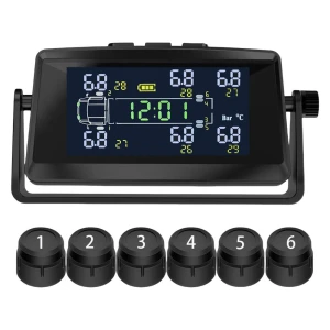 Tire Pressure Monitoring System with 6 Sensors — TPMS, GYROBALL