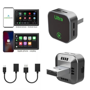 Wireless Box Interface for CarPlay and Android Auto — Car Infotainment System, Pickerr