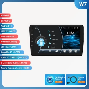 8-core AI 2-din Android Car Radio for Renault Clio 4 2016-2019 — Car Infotainment System, OSSURET