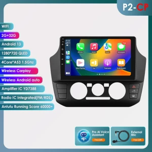 Android 13 Car Radio with CarPlay and Bluetooth — Car Infotainment System, OSSURET