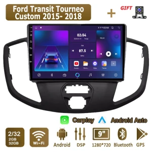 Android Auto & Apple CarPlay Car Stereo with GPS, WiFi & Bluetooth — Car Infotainment System, icreative
