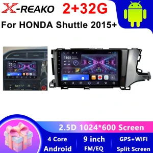Android Head Unit with CarPlay Auto, Multimedia Video Player, Navigation GPS, 4G WiFi, QLED Display — Car Infotainment System, Reakosound