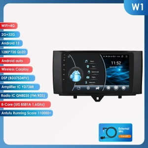 Car Multimedia Player with GPS, WiFi, Bluetooth, and FM — Car Infotainment System, Hizpo