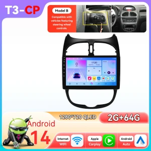 Car Radio with CarPlay and Android Auto — Car Infotainment System, Hizpo