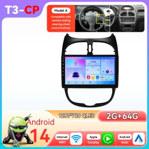 Car Radio with CarPlay and Android Auto — Car Infotainment System, Hizpo