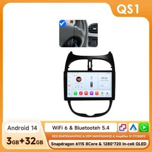 Car Radio with CarPlay and Android Auto — Car Infotainment System, Hizpo