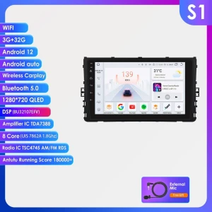 CarPlay 4G Android Car Stereo — Car Infotainment System, OSSURET