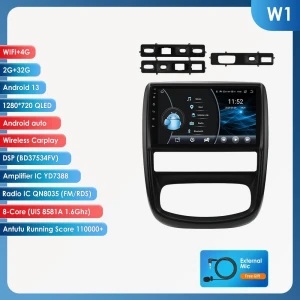 Intelligent Screen Carplay for Renault Duster 2010-2015 Nissan Terrano 3 2014-2022 — Car Infotainment System, Hizpo