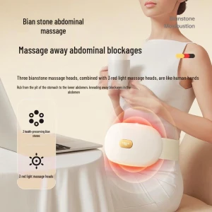 Smart Waist and Abdominal Massager with Heat and Bianstone Therapy — Massage Gun, CLORIS