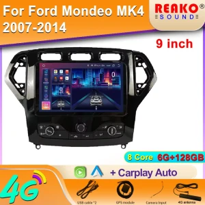 Wireless CarPlay Android Auto Multimedia Radio — Car Infotainment System, Reakosound