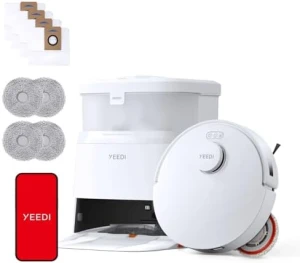 Cordless Stick Vacuum and Robot and Mopping Combo — Robot Vacuum, YEEDI