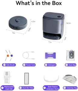 Robot Vacuum and Mop Combo — Robot Vacuum, Narwal