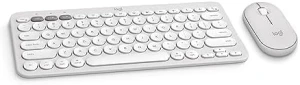 Multi-Device Bluetooth Wireless Keyboard with Customizable Shortcuts — Bluetooth Keyboard, Logitech