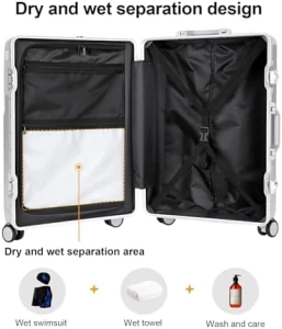 Zipperless Luggage — Smart Luggage, AIWEINY