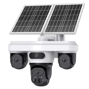 Tri-lens Solar Camera — Security Camera, INQMEGA