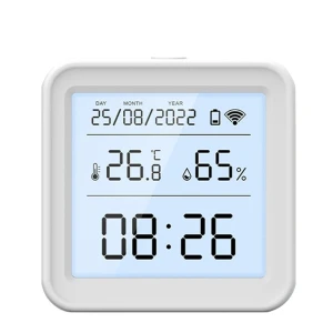 Smart Wi-Fi Temperature Humidity Sensor — Smart Thermometer, Tuya
