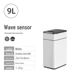 Smart Induction Trash Box — Smart Trash Can, Dental Clinic