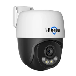PoE IP Camera with Human and Vehicle Detection — Security Camera, Hiseeu