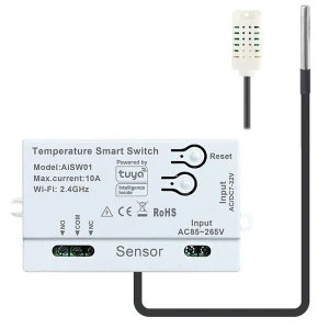 Smart Switch with Temperature and Humidity Monitoring — Smart Switch, Tuya
