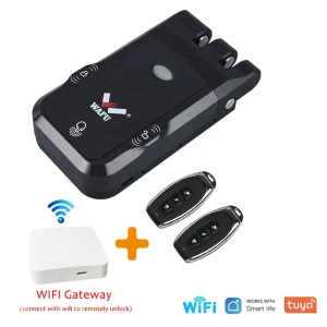 Invisible Remote Control Security Door Lock — Smart Lock, WAFU