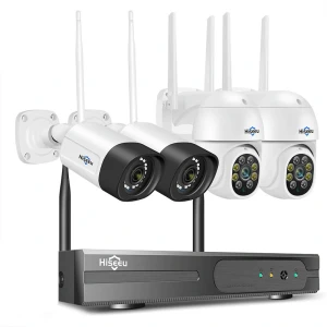 Wireless Camera Security System Kit — Security Camera, Hiseeu