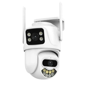 Dual Lens Outdoor WiFi Security Camera — Security Camera