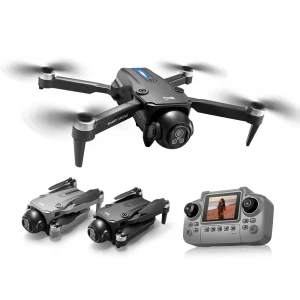WiFi FPV Drone with LCD Screen Controller and Dual Camera — Drone, PJC