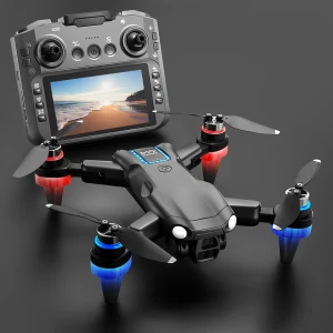WiFi FPV Drone with LCD Screen Controller and Dual Camera — Drone, WLRC
