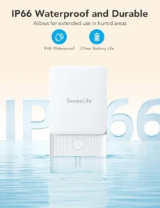 Premium Smart Water Leak Detector — Water Shut Off Valve, GoveeLife