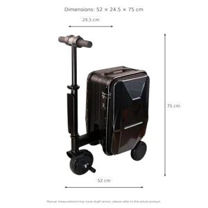 Ride-On Smart Suitcase Scooter — Smart Luggage, Generic