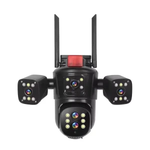 Outdoor Security Camera with 10X Optical Zoom and Full Color Night Vision — Security Camera, DengHong