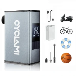 Mini Electric Bicycle Air Pump, CYCLAMI