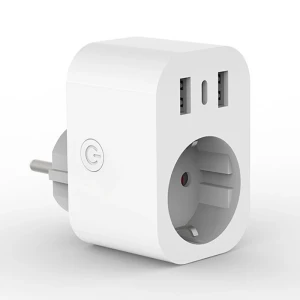 Smart WiFi Socket with USB Type-C Charging Port — Smart Plug, Tuya