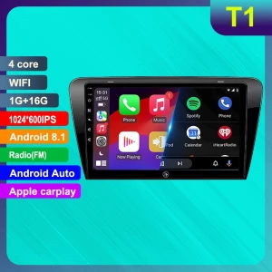 Android GPS Car Navigation with HD Rearview Camera and CarPlay Compatibility — Car Infotainment System, GearUp AutoMoto
