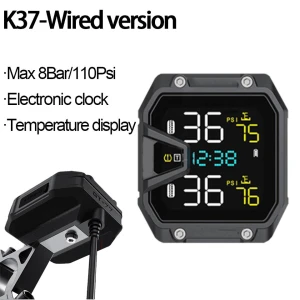 Motorcycle Tire Pressure Monitoring System — TPMS, E-ACE