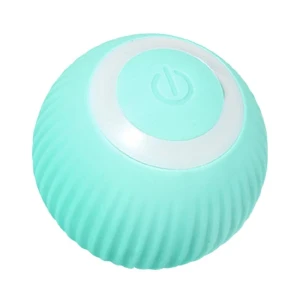 Self Rotating Ball with LED — Automatic Cat Toy, Titanium