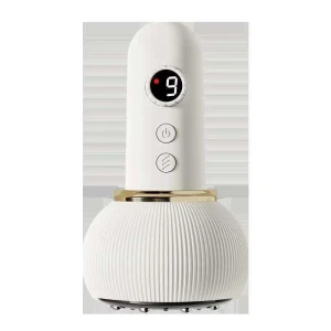 Heated Vibration Gua Sha and Wireless Massage Brush — Massage Gun, Global Beauty