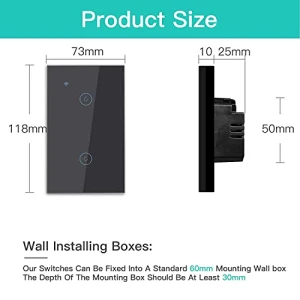 WiFi Touch Light Switch — Smart Switch, BSEED