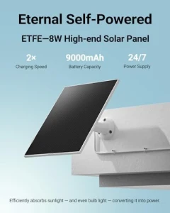 Cellular Security Camera with Solar Power and 360-Day Data — Security Camera, ZDSIOT