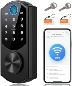 Smart Lock with Fingerprint and Keyless Entry — Smart Lock, RUIKANG POWER