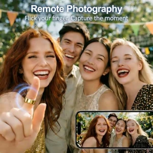 Health & Fitness Tracker Ring — Smart Ring, Aoyool