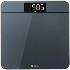 Smart Rechargeable Scale for Body Weight, BMI, Fat, Muscle Mass — Smart Scale, Etekcity
