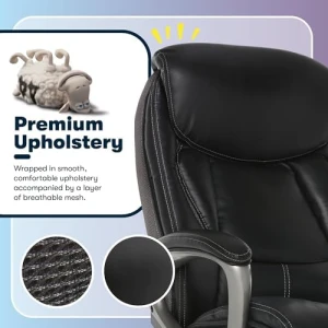 Executive Home Office Desk Chair — Smart Chairs, Serta